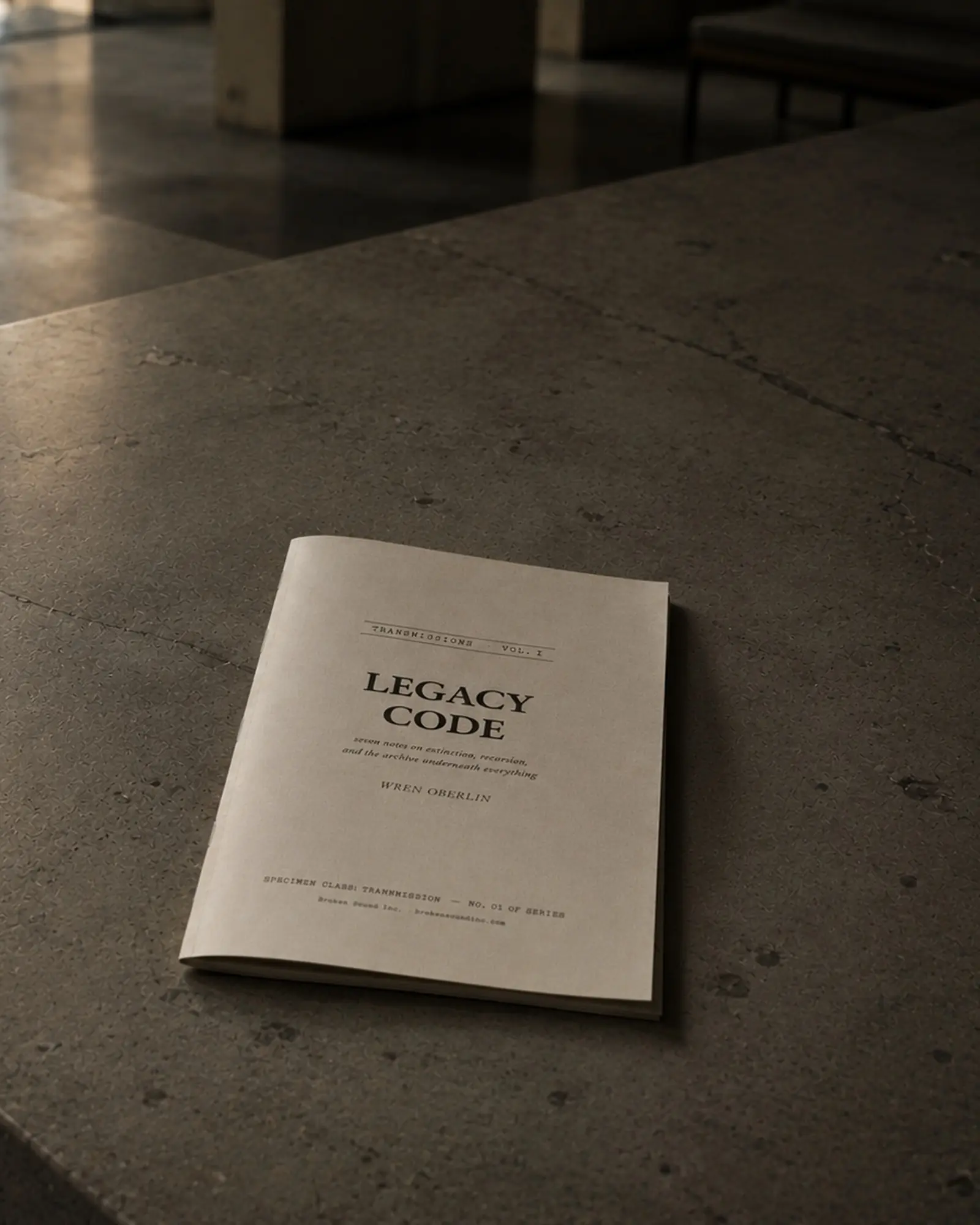 Legacy Code in a quiet environmental setting