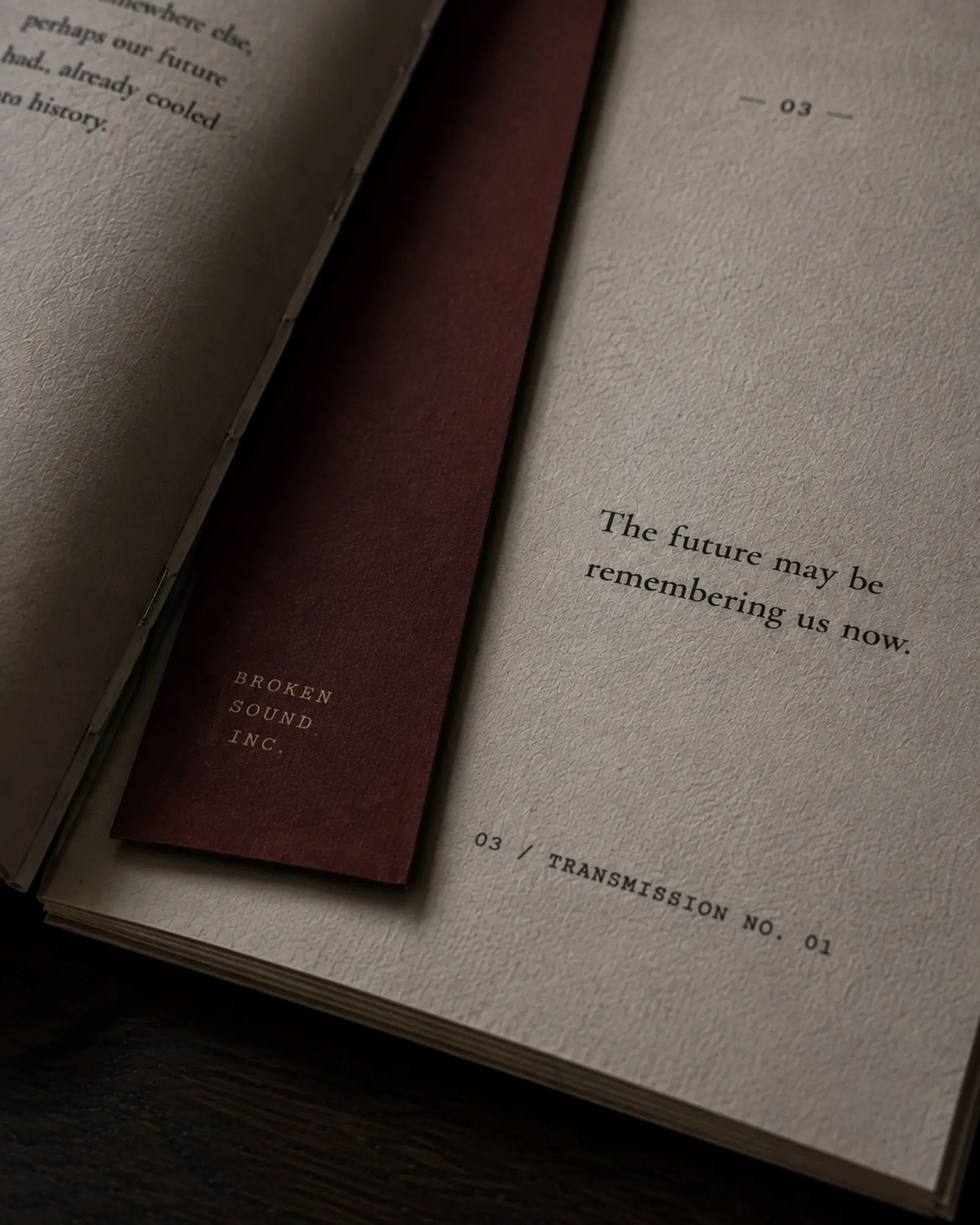 Close detail of the Legacy Code publication